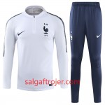 Frankrig 2 Stars Sweatshirt Dragt Hvid 2018 Frankrig 2 Stars Sweatshirt Dragt Hvid 2018